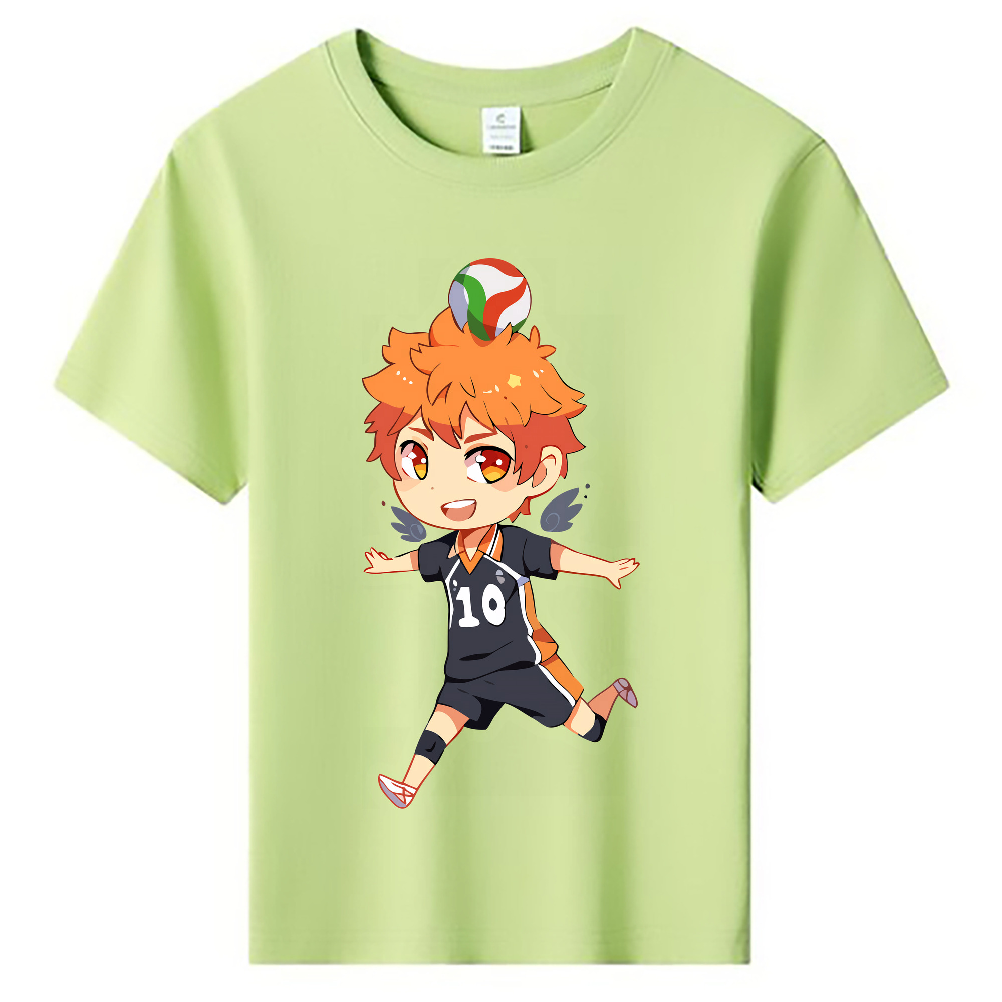 （画像用） ハイキュー!! Haikyu!! 綿100％キッズTシャツ（フロントプリント）